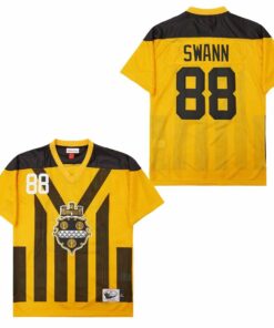Hines Ward 86 Pittsburgh Steelers Retro Throwback Legacy Men Jersey - Black/Yellow JS5215 nicesnker