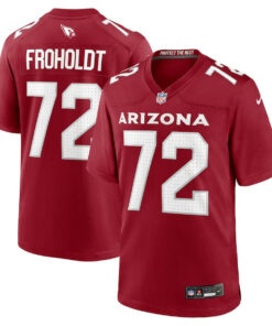 Hjalte Froholdt 72 Arizona Cardinals Team Game Men Jersey - Cardinal JS1338 nicesnker