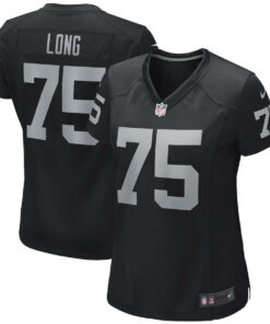 Howie Long 75 Las Vegas Raiders Women Game Retired Jersey - Black JS7845 nicesnker