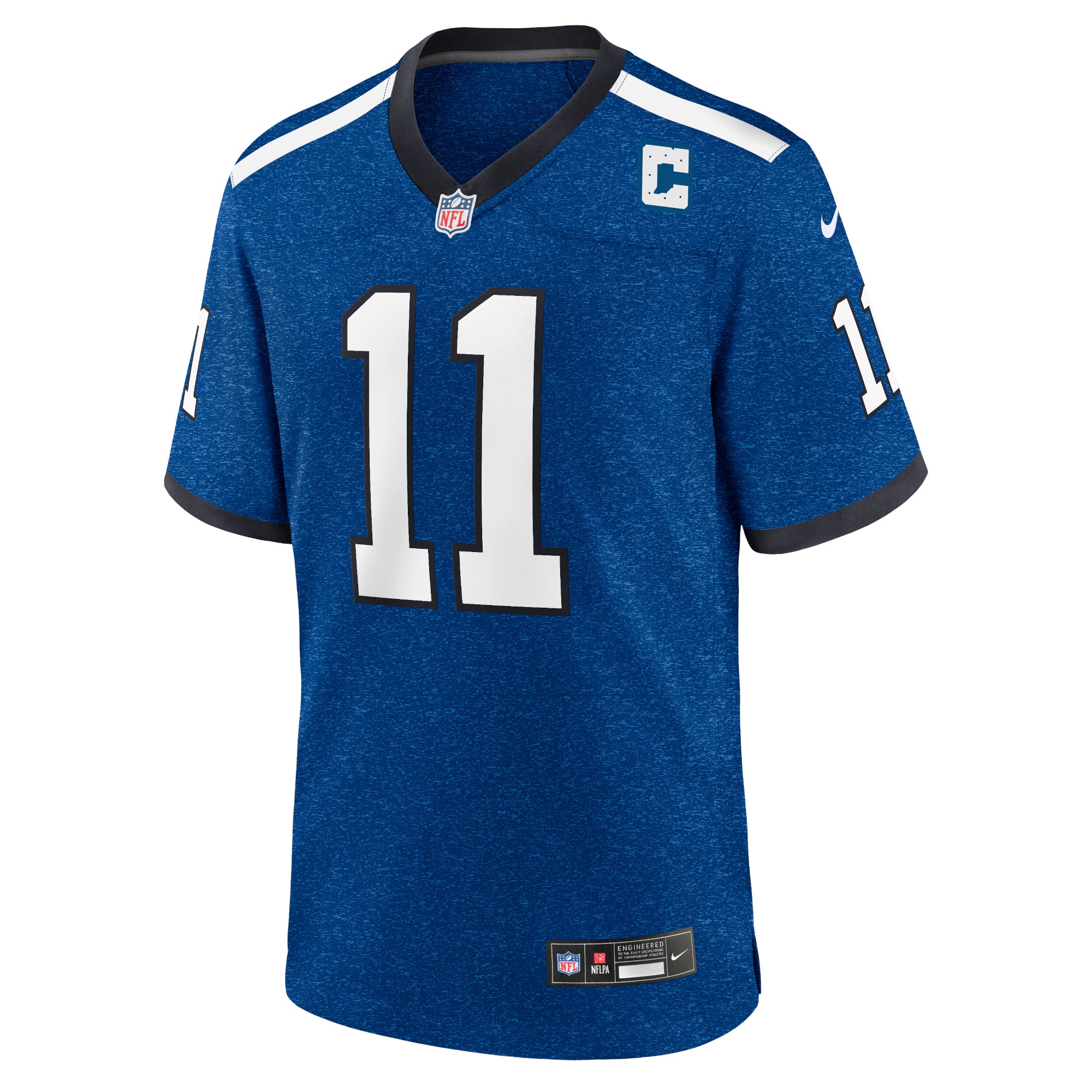 Indiana Nights Men's Indianapolis Colts Michael Pittman Jr. Blue Alternate Game Jersey JS7843 nicesnker - Image 2