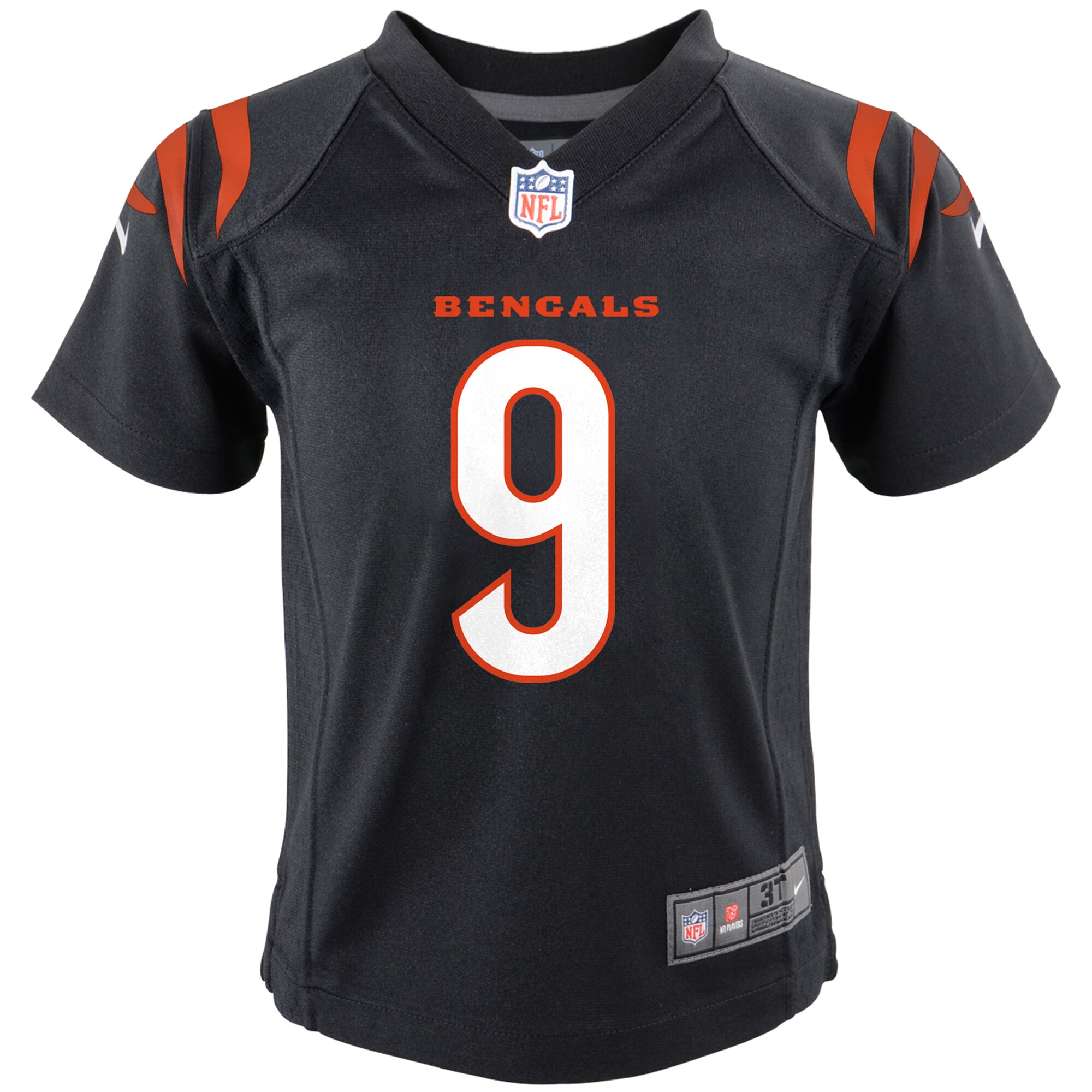 Infant Cincinnati Bengals Joe Burrow Black Game Jersey JS4462 nicesnker - Image 2