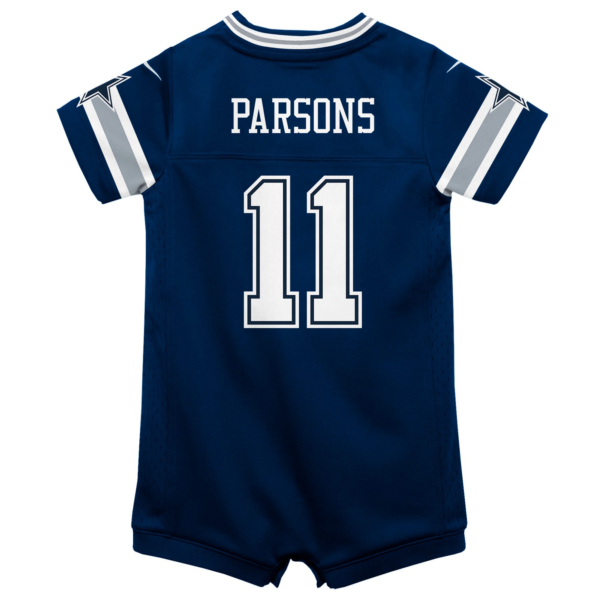 Infant Dallas Cowboys Micah Parsons Navy Game Romper Jersey JS1896 nicesnker - Image 3