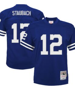 Infant Dallas Cowboys Roger Staubach Mitchell & Ness Navy 1971 Retired Legacy Jersey JS9657 nicesnker