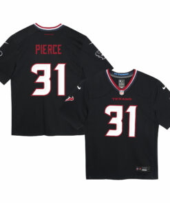 Infant Houston Texans Dameon Pierce Navy Game Jersey JS6388 nicesnker