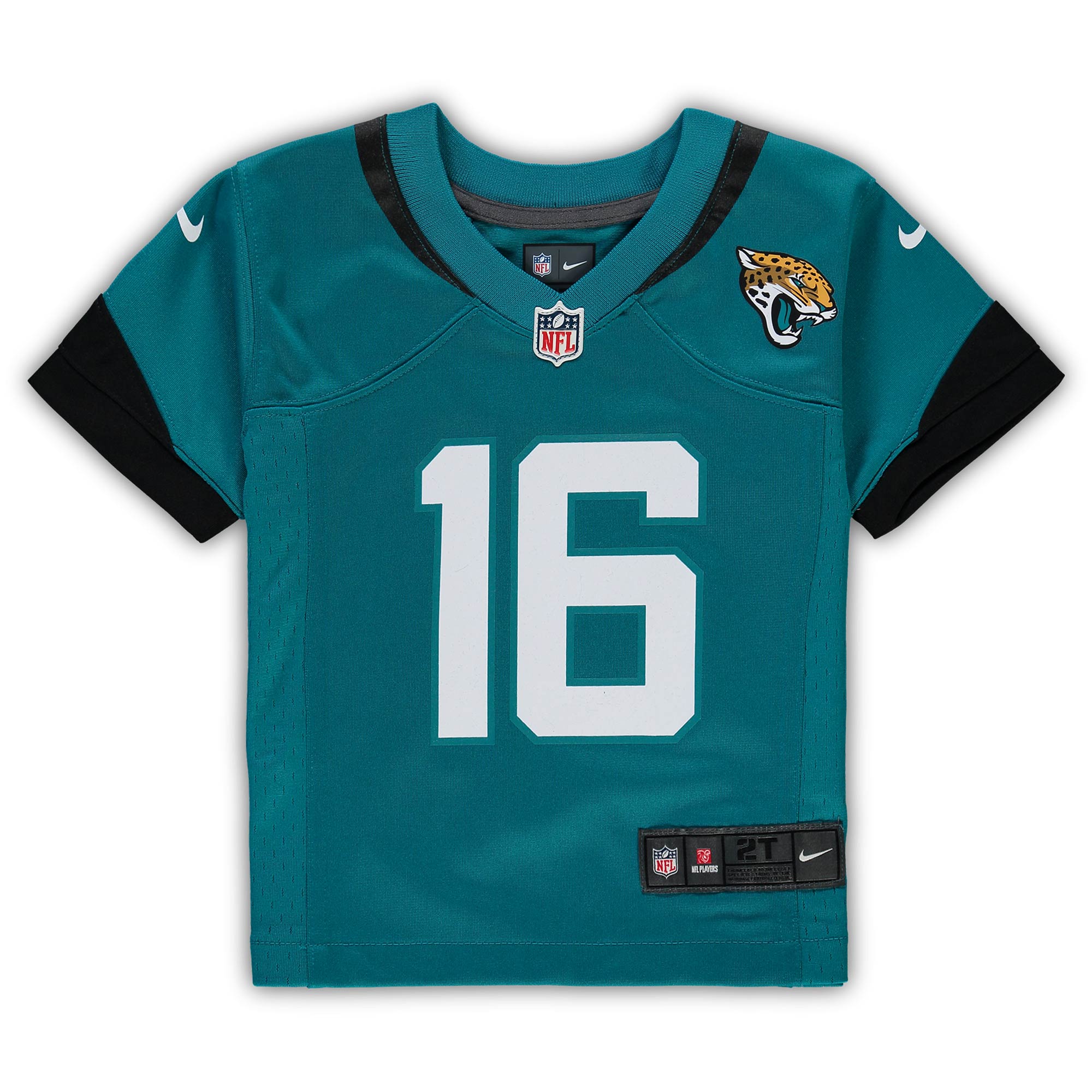 Infant Jacksonville Jaguars Trevor Lawrence Teal Game Jersey JS6979 nicesnker - Image 2