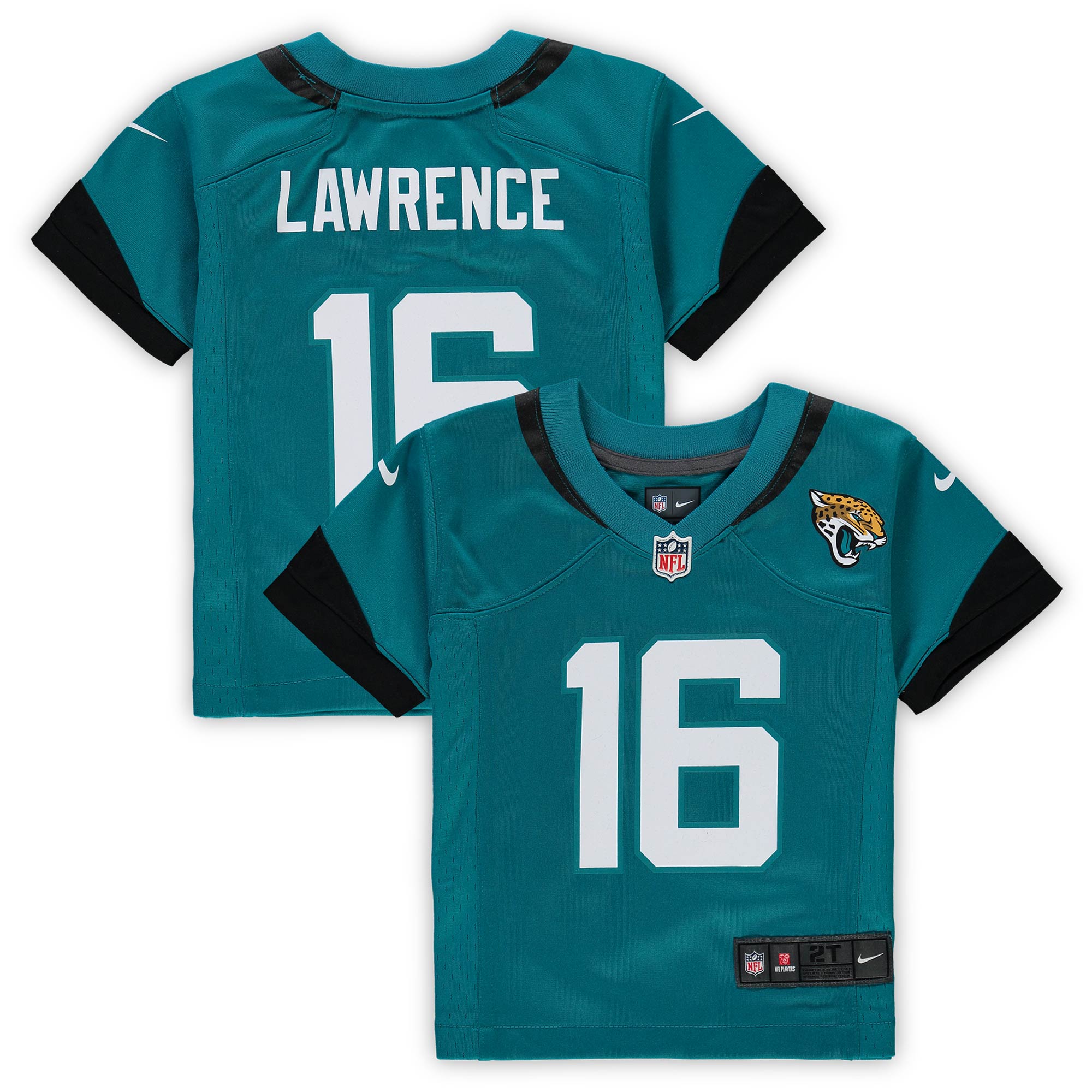Infant Jacksonville Jaguars Trevor Lawrence Teal Game Jersey JS6979 nicesnker