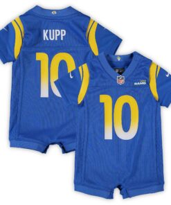 Infant Los Angeles Rams Cooper Kupp Royal Game Romper Jersey JS6992 nicesnker