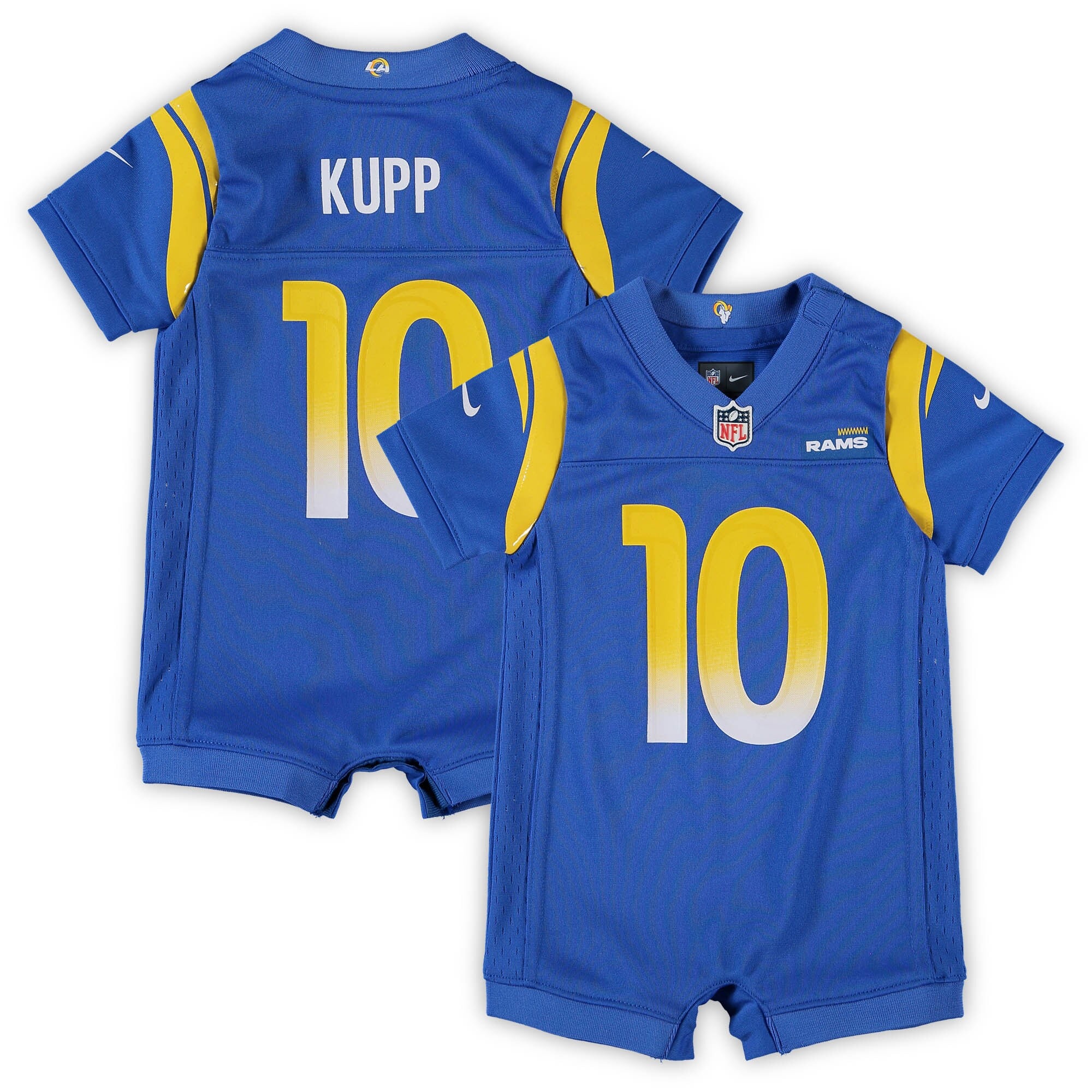 Infant Los Angeles Rams Cooper Kupp Royal Game Romper Jersey JS6992 nicesnker