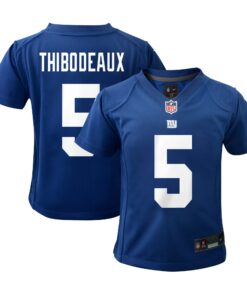Infant New York Giants Kayvon Thibodeaux Royal Player Game Jersey JS6841 nicesnker