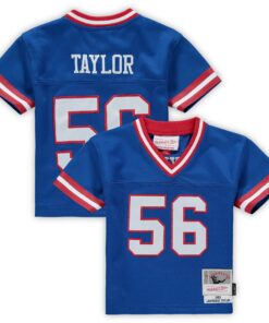 Infant New York Giants Lawrence Taylor Mitchell & Ness Royal 1986 Retired Legacy Jersey JS9789 nicesnker