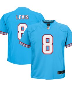 Infant Tennessee Titans Will Levis Light Blue Alternate Player Game Jersey JS2835 nicesnker