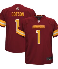 Infant Washington Commanders Jahan Dotson Burgundy Game Jersey JS5810 nicesnker