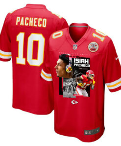 Isiah Pacheco 10 Kansas City Chiefs Pachinko Machine Game Men Jersey - Red JS1915 nicesnker