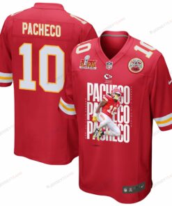 Isiah Pacheco 10 Kansas City Chiefs The Best Player Game Men Jersey - Red JS1608 nicesnker