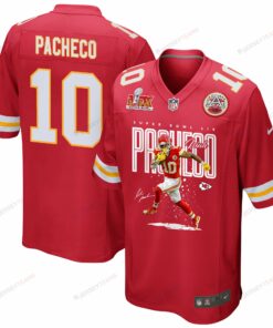 Isiah Pacheco 10 Kansas City Chiefs The Legend Game Men Jersey - Red JS3485 nicesnker