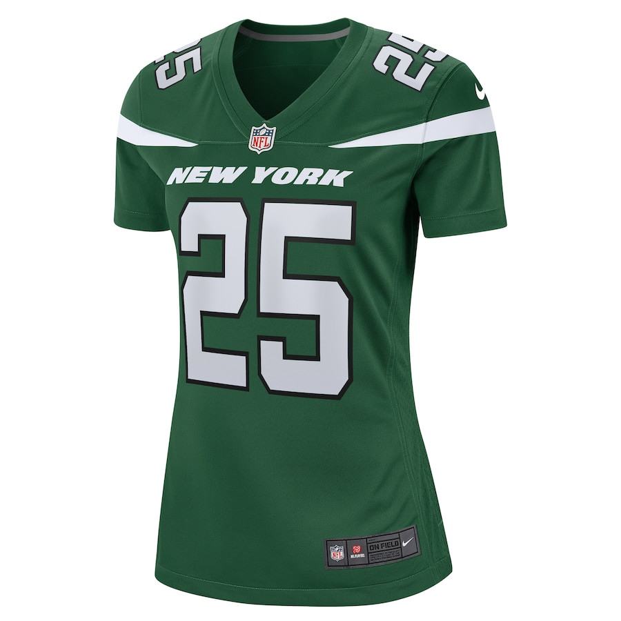 Israel Abanikanda 25 New York Jets Women's Game Jersey - Gotham Green JS5723 nicesnker - Image 2