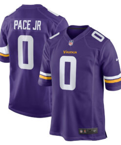 Ivan Pace Jr 0 Minnesota Vikings Game Men Jersey - Purple JS6228 nicesnker