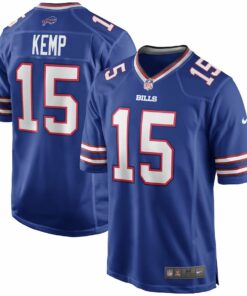 Jack Kemp 15 Buffalo Bills Men Game Retired Jersey - Royal JS7490 nicesnker
