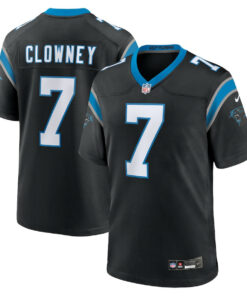 Jadeveon Clowney 7 Carolina Panthers Game Men Jersey - Black JS5278 nicesnker