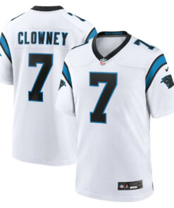 Jadeveon Clowney 7 Carolina Panthers Game Men Jersey - White JS9356 nicesnker