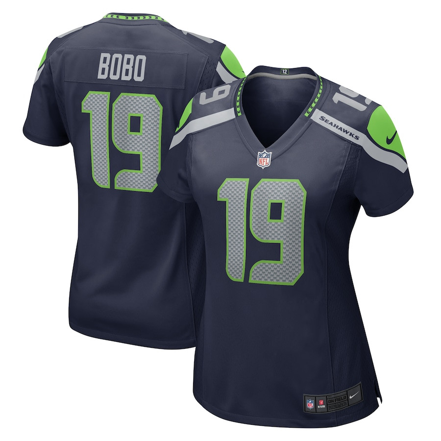 Jake Bobo 19 Seattle Seahawks Women Game Jersey - College Navy JS6620 nicesnker