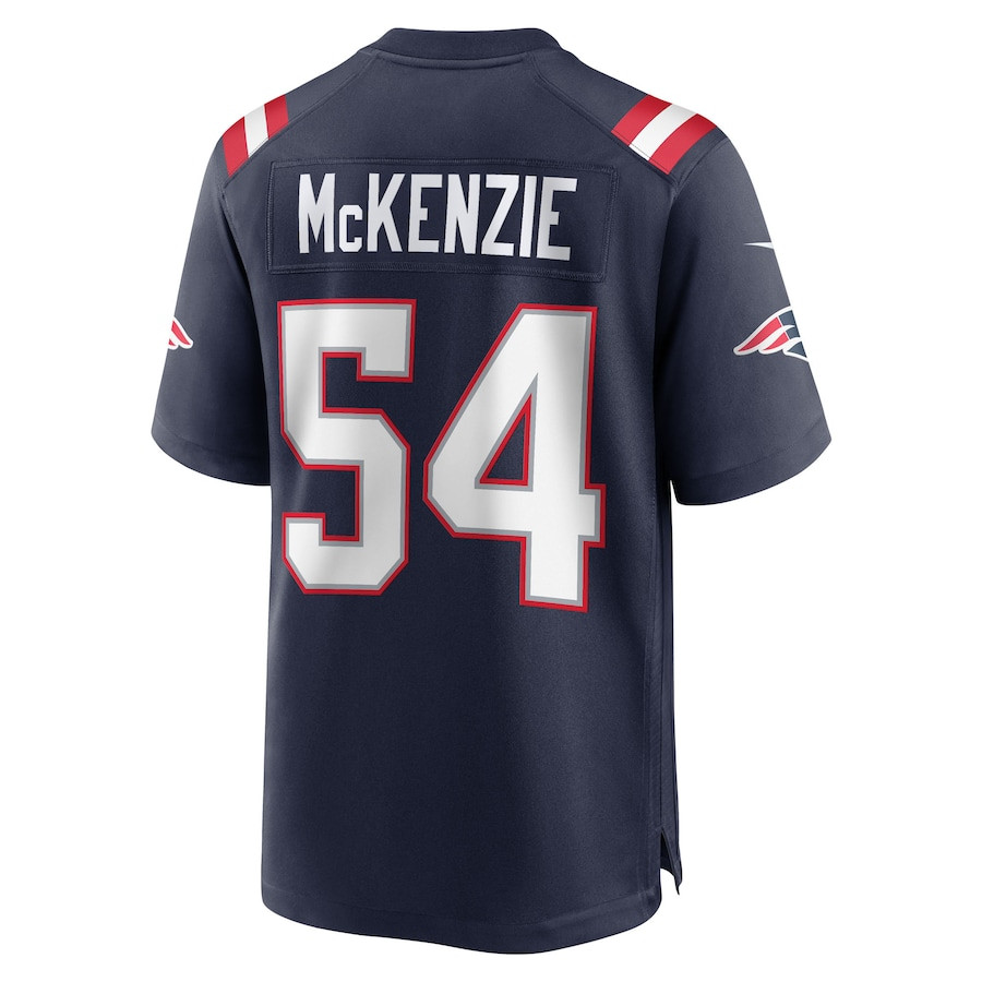 Jalen McKenzie 54 New England Patriots Team Game Men Jersey - Navy JS2747 nicesnker - Image 3