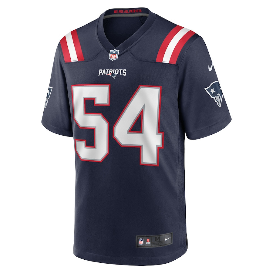 Jalen McKenzie 54 New England Patriots Team Game Men Jersey - Navy JS2747 nicesnker - Image 2