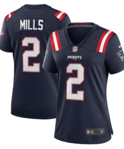 Jalen Mills 2 New England Patriots Women Game Jersey - Navy JS3554 nicesnker