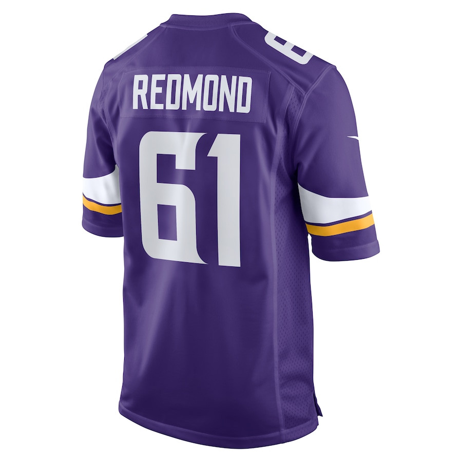 Jalen Redmond 61 Minnesota Vikings Game Men Jersey - Purple JS7497 nicesnker - Image 3
