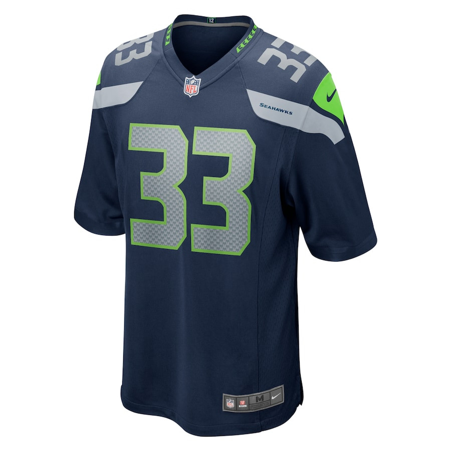 Jamal Adams 33 Seattle Seahawks Men Game Team Jersey - College Navy JS5514 nicesnker - Image 2
