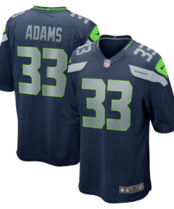 Jamal Adams 33 Seattle Seahawks Men Game Team Jersey - College Navy JS5514 nicesnker