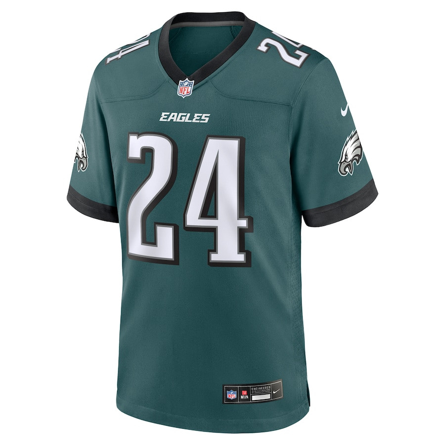 James Bradberry IV 24 Philadelphia Eagles Team Game Men Jersey - Midnight Green JS5865 nicesnker - Image 2