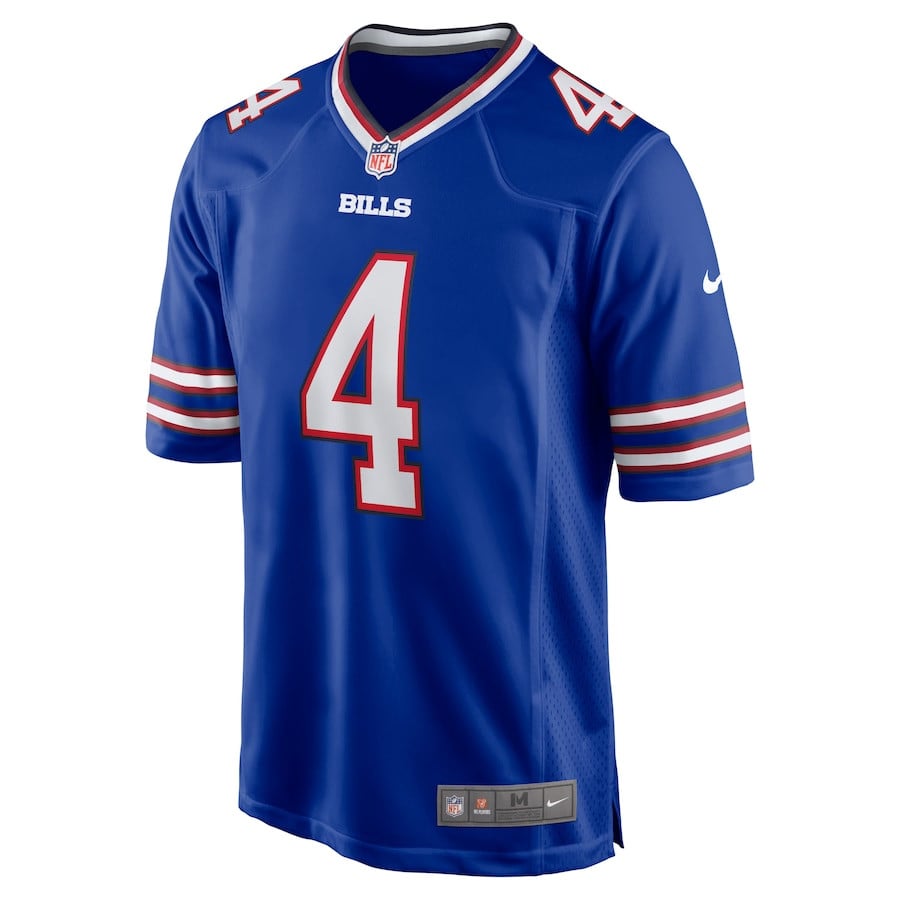 James Cook 4 Buffalo Bills Men Game Jersey - Royal JS8656 nicesnker - Image 2