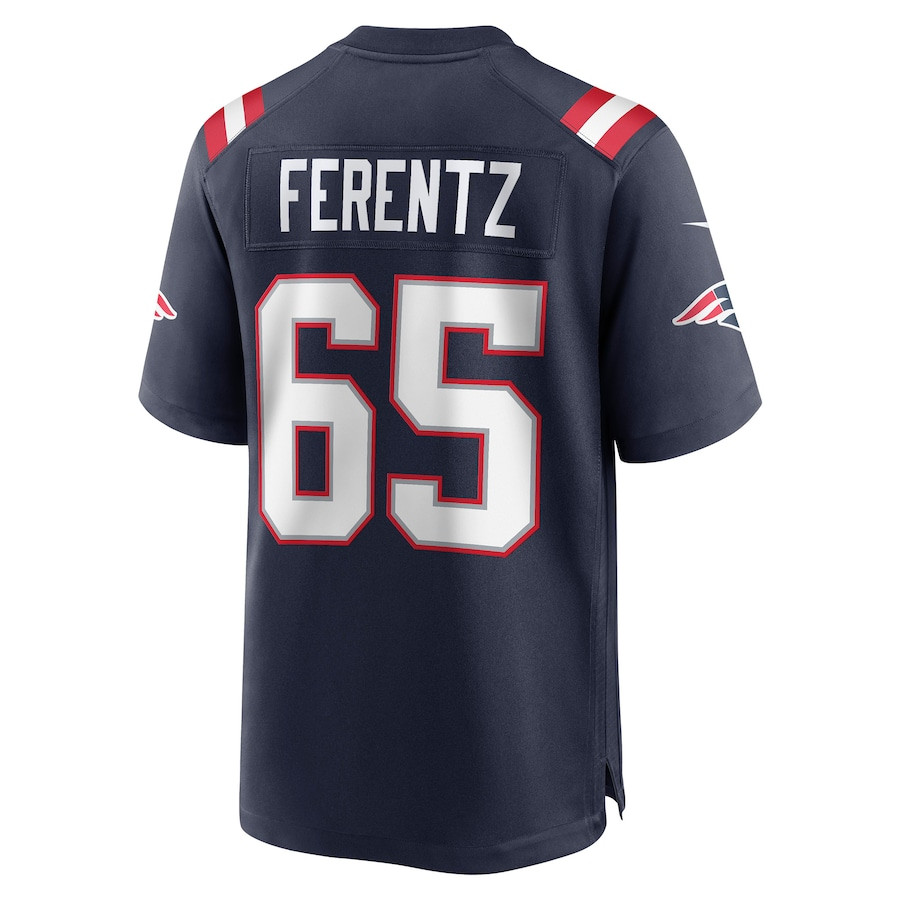 James Ferentz 65 New England Patriots Men Game Jersey - Navy JS5547 nicesnker - Image 3