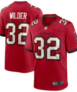 James Wilder 32 Tampa Bay Buccaneers Men Game Retired Jersey - Red JS4106 nicesnker