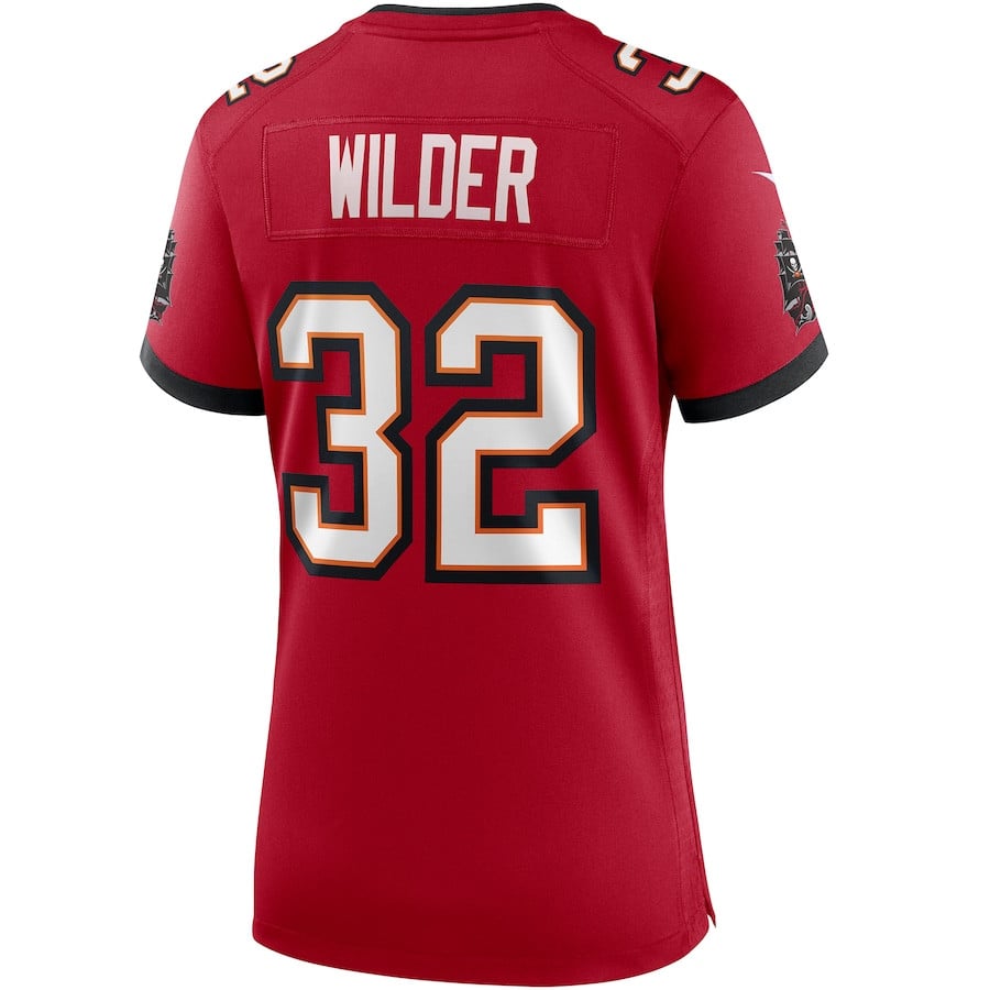 James Wilder 32 Tampa Bay Buccaneers Women Game Retired Jersey - Red JS6149 nicesnker - Image 3