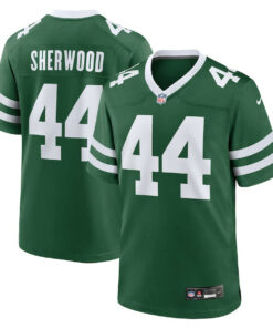 Jamien Sherwood 44 New York Jets Team Game Men Jersey - Legacy Green JS7332 nicesnker