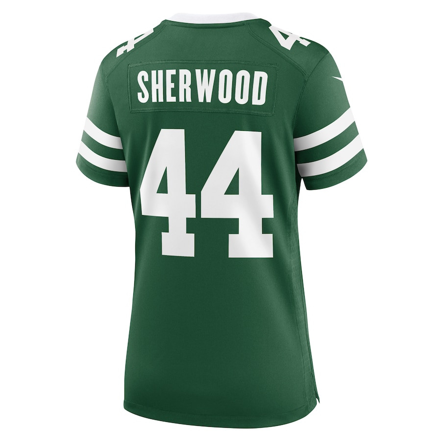 Jamien Sherwood 44 New York Jets Women's Team Game Jersey - Legacy Green JS1904 nicesnker - Image 3