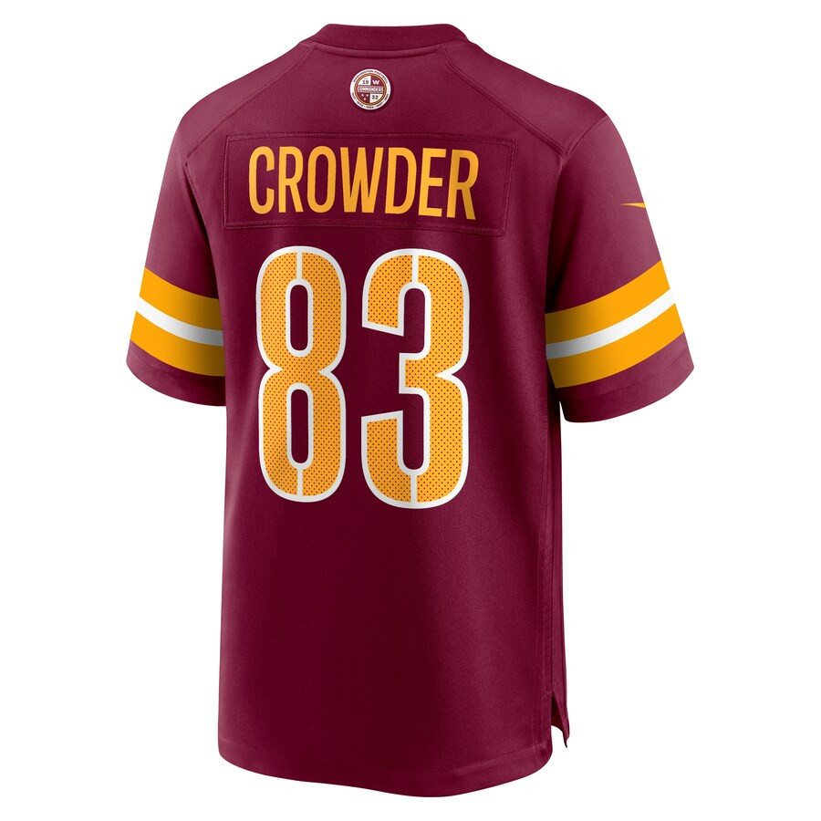 Jamison Crowder 83 Washington Commanders Game Men Jersey - Burgundy JS4993 nicesnker - Image 3