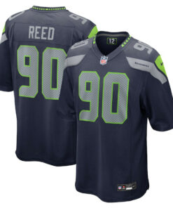 Jarran Reed 90 Seattle Seahawks Game Men Jersey - College Navy JS1111 nicesnker