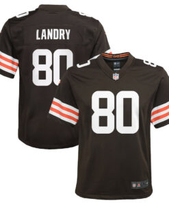 Jarvis Landry 80 Cleveland Browns YOUTH Game Jersey - Brown JS1489 nicesnker