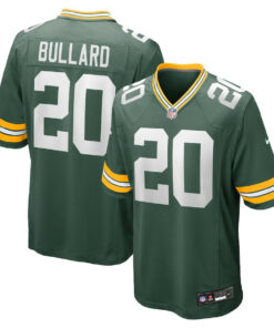 Javon Bullard 20 Green Bay Packers Game Men Jersey - Green JS2240 nicesnker