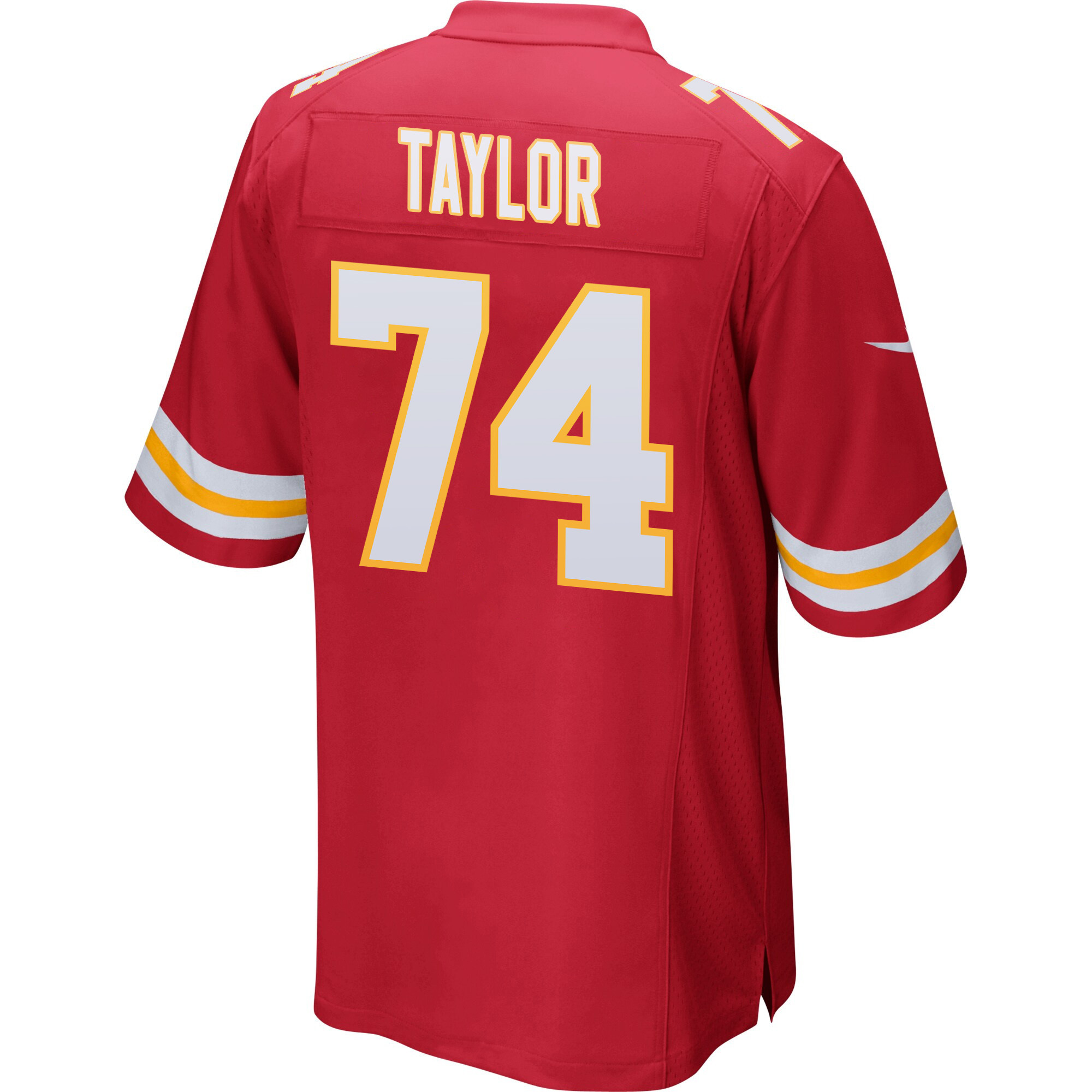 Jawaan Taylor 74 Kansas City Chiefs Super Bowl LVIII Champions 4X Game Men Jersey - Red JS6459 nicesnker - Image 3