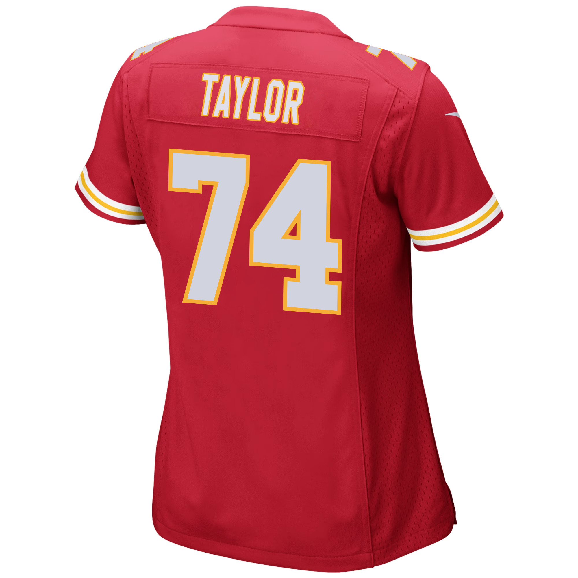 Jawaan Taylor 74 Kansas City Chiefs Super Bowl LVIII Champions 4X Game Women Jersey - Red JS4415 nicesnker - Image 3