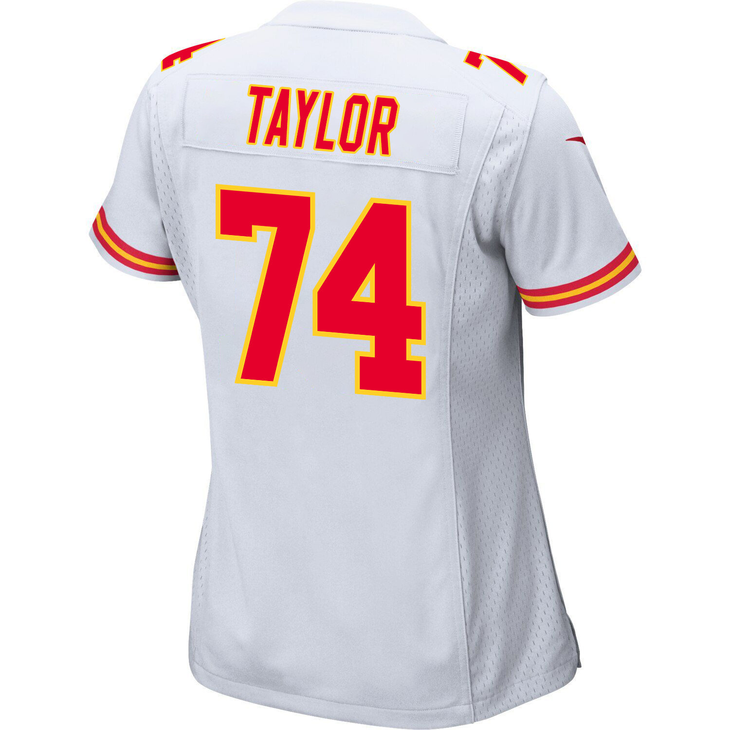 Jawaan Taylor 74 Kansas City Chiefs Super Bowl LVIII Champions 4X Game Women Jersey - White JS2563 nicesnker - Image 3