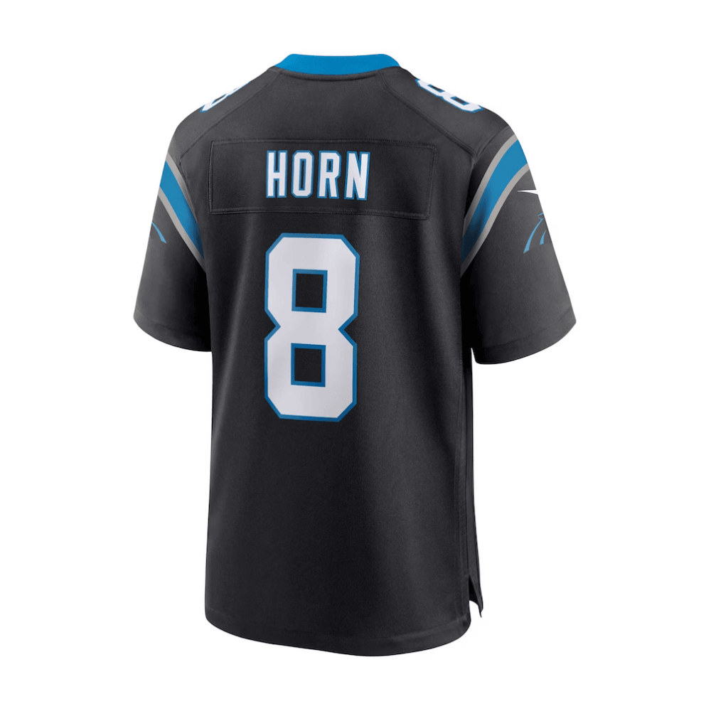 Jaycee Horn 8 Carolina Panthers 2025 Pro Bowl Patch Game Men Jersey - Black JS6690 nicesnker - Image 3