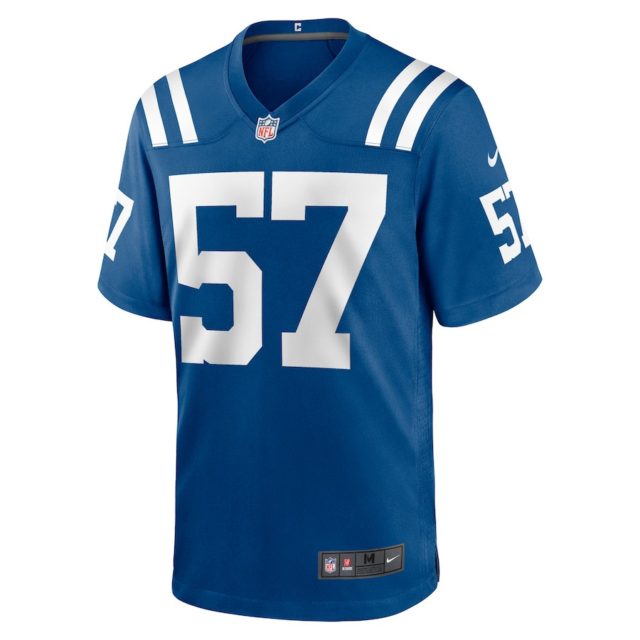 Jaylon Carlies 57 Indianapolis Colts Game Men Jersey - Royal JS3923 nicesnker - Image 2