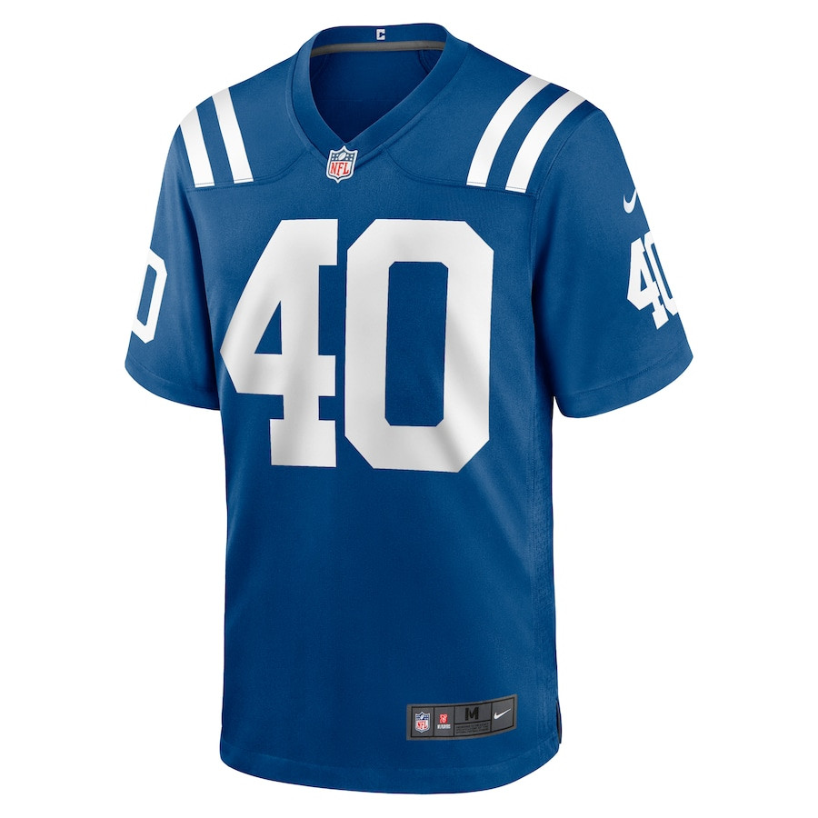 Jaylon Jones 40 Indianapolis Colts Game Men Jersey - Royal JS6720 nicesnker - Image 2