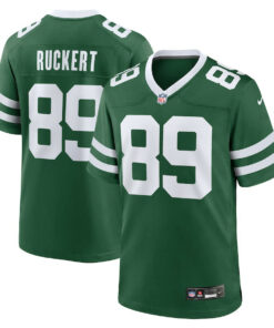 Jeremy Ruckert 89 New York Jets Team Game Men Jersey - Legacy Green JS1728 nicesnker