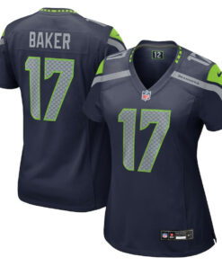 Jerome Baker 17 Seattle Seahawks Women's Game Jersey - College Navy JS9173 nicesnker